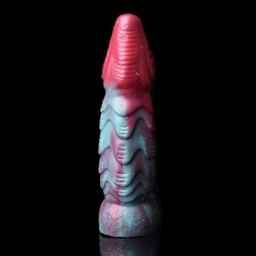 8.27 Octopus Penis Extender Sleeve – Realistic Silicone Enlargement Sleeve with Penis Ring for Men