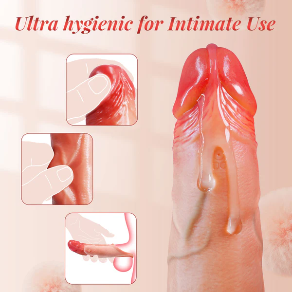 APP Controlled 9 Vibration Intensities Vibrating Penis Sleeve