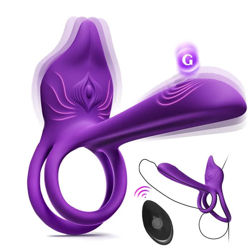🎁Superbuyg™ Enchanted Girl Luxe Smart Vibrating Ring – App-Controlled Pleasure for Couples 💫 Star-starring identical mold production[free of tax]【❤️Discreet Shipping】
