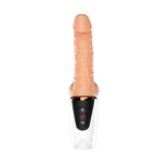 Realistic Dildo Vibrator Sex Machine Telescopic Dong Auto Thrusting Heat Sex Toy