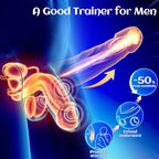 Male Vibrator - 10 Vibration Modes & Tentacle Stroker for Penis & Nipple Stimulation