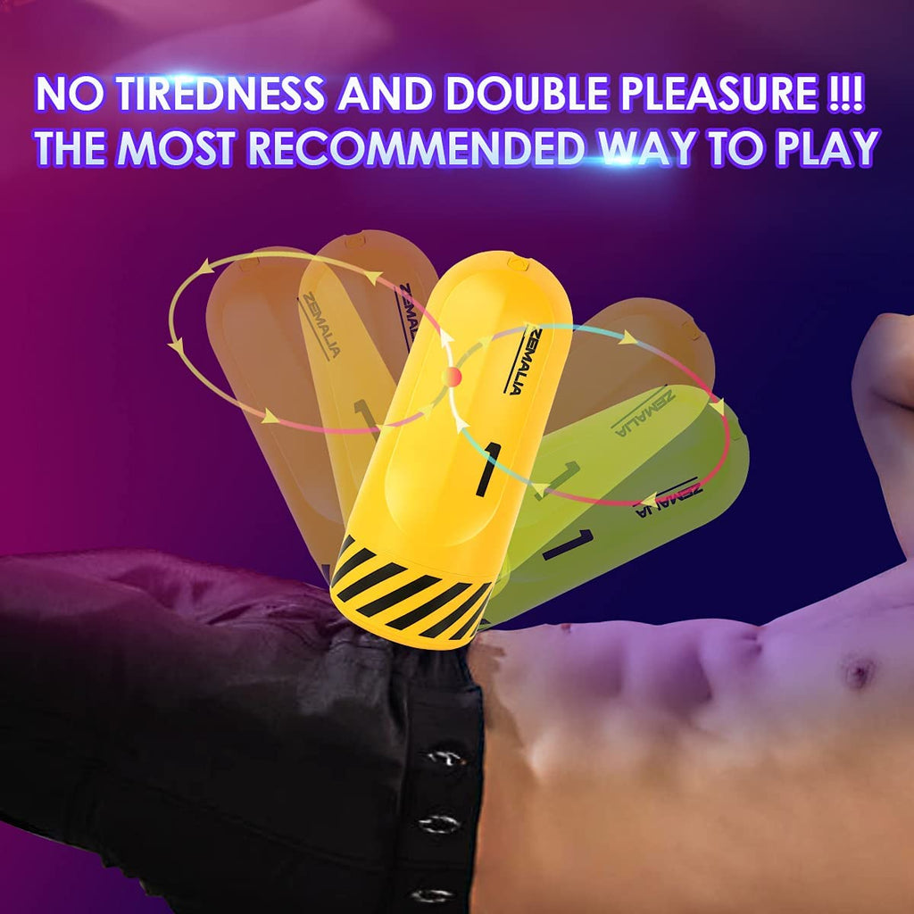 Vibrating Orgasm Waves Pleasure,Electric Machine Adult Sex Toys for Men with 6 Thrusting Vacuum Model