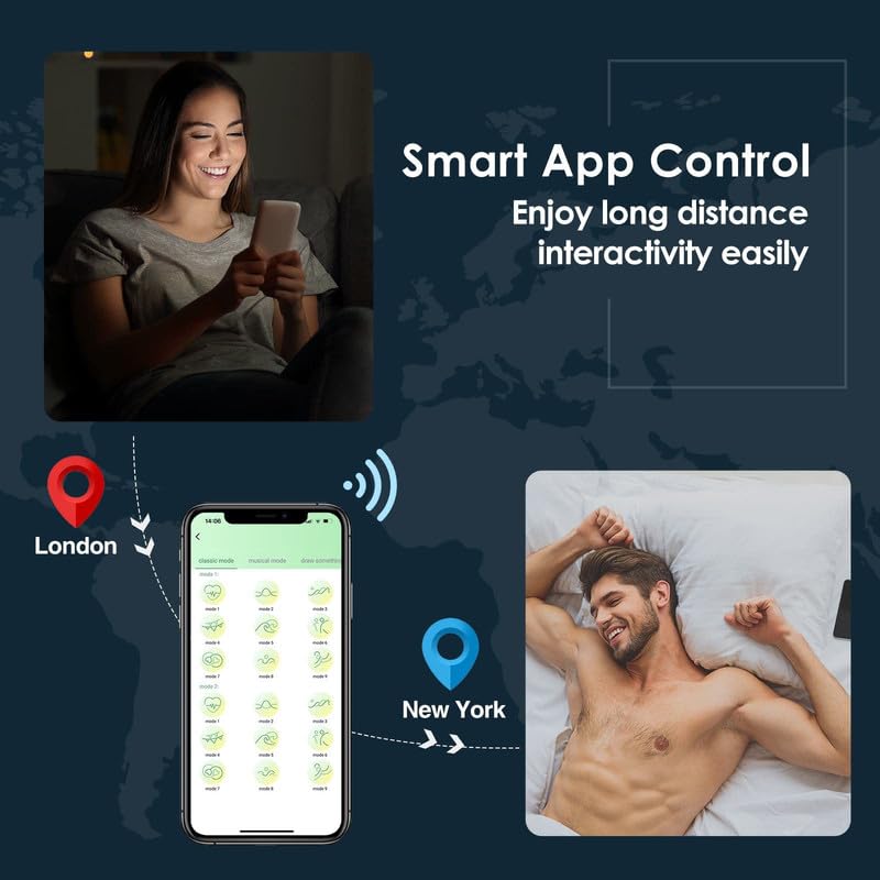 APP Control and 9 Vibration Modes Male Masturbator Penis Training Vibrator