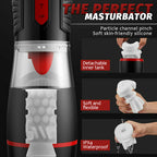 4 Sucking Modes & 7 Tongue-Licking Male Masturbator Cup