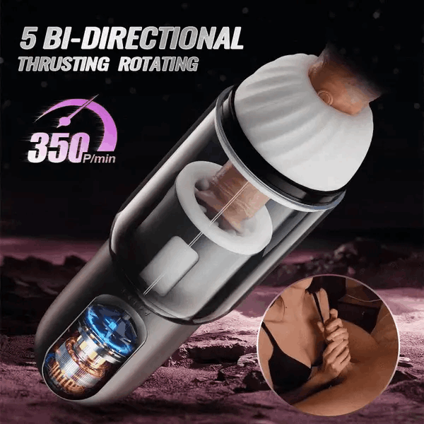 Godwin Stepless Variable Speed Masturbator Handsfree