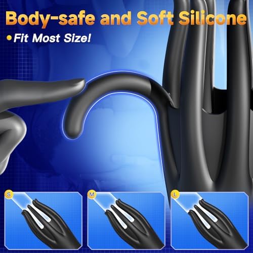 2-in-1 Male Vibrator & Masturbator - 10 Powerful Vibrations for Penis Training & Stimulation