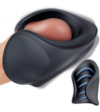 Handhold Adjustable Male Masturbator Penis Vibrator