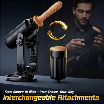 Superbuyg™ THRUSTMAX Unisex Toy Hands-Free Use Fully Automatic Masturbator,Star-starring identical mold production [free of tax]【❤️Discreet Shipping】