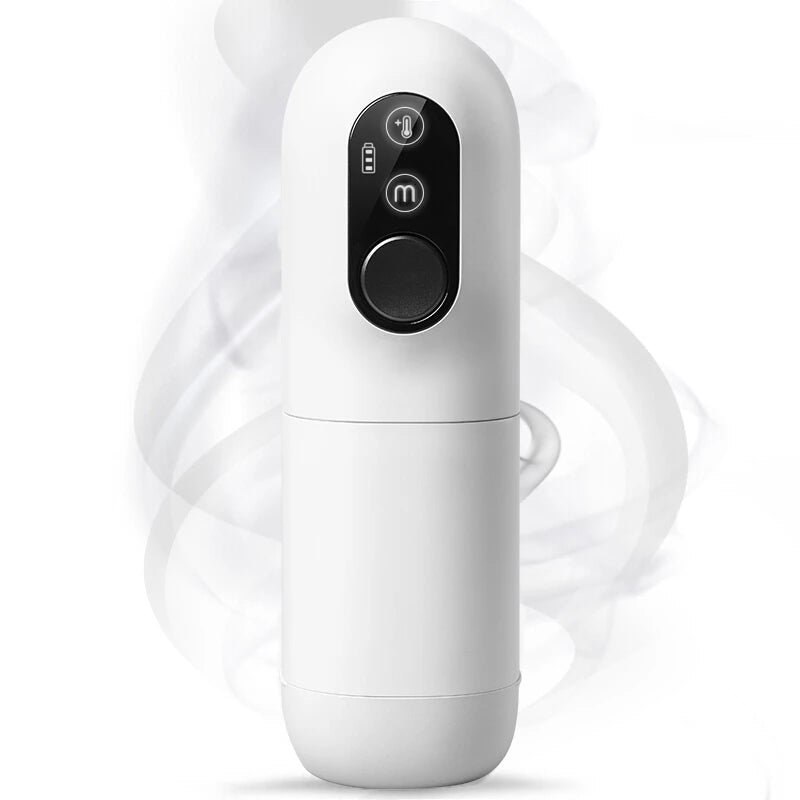 Telescopic And Automatic Heating Masturbation Cup With 4 Modes