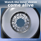 2025 Latest Hands-Free Waist-Strap Thrusting & Vibrating Male Masturbator with Remote Control