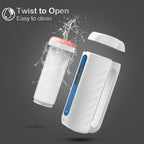 Male Masturbator with Suction & Vibration, Realistic 3D Textured Vagina Stroker, Sex Toys for Men