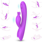 Rabbit Vibrator, Clitoris And G-Spot Dual Stimulation