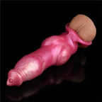 Male Penis Sleeve Enlarger – Soft Silicone Extension Sleeve with Cock Ring, 1.77in Solid Length