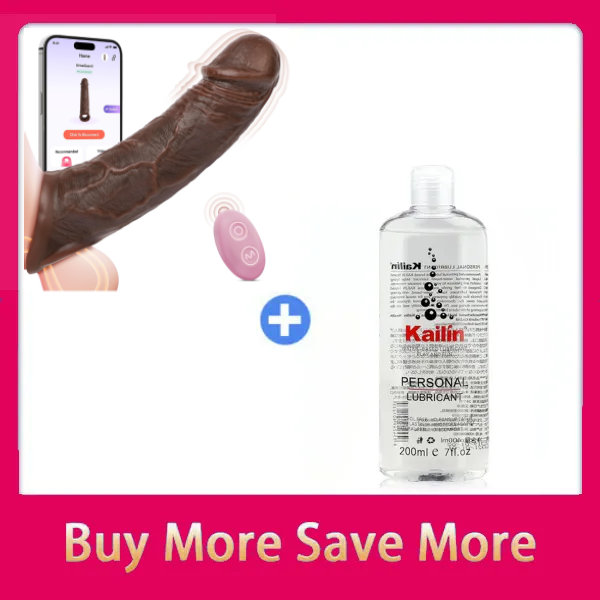 (BLACK) APP Controlled 9 Vibration Intensities Vibrating Penis Sleeve