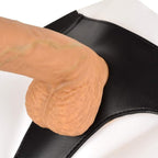 Lesbian Masturbation Realistic Strap-on Dildo