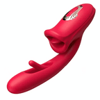 Eveandlove G Spot Flapping Vibrator with Kissing Function & Vibrating Tongue