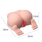 9'' Doggy Style Lifelike Pussy Ass Male Masturbator