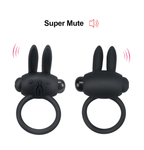 Rabbit Silicone 1 Vibration Cock Ring for Male and Couples