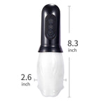 [HOT SALE] Bare Sleeve 4-frequncy Rotation 3 Speeds Oral Hands Free Masturbator