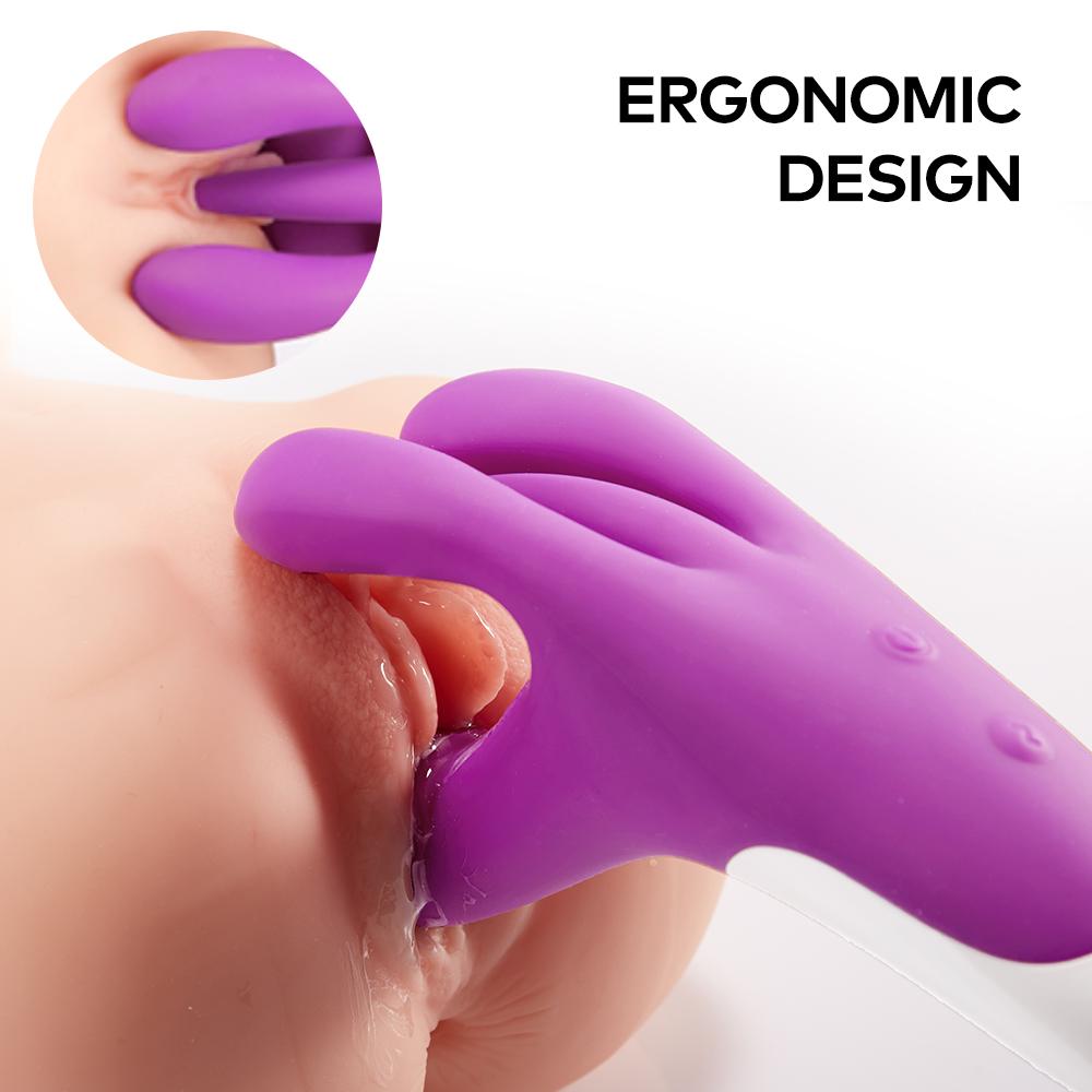 G-spot Rabbit Vibrator 3 Motors Clitoral and Vaginal Stimulator