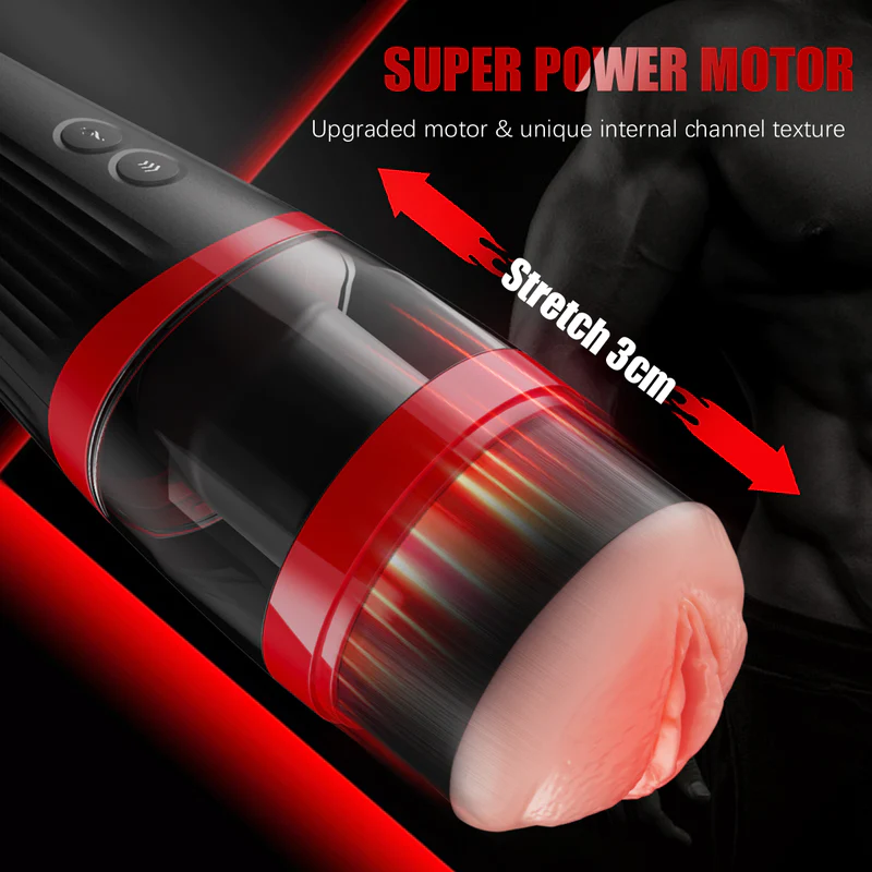 Handsfree Masturbator | Thrusting Sex Toy Vibrating Cup