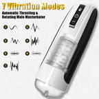 10 Powerful Telescoping&Rotating Automatic Masturbation Cup