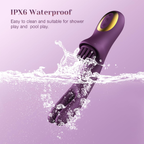 10 x 6 x 7 Modes Come-Hither Clitoral Tickling Rabbit Vibrator