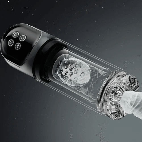 Night Elf 7 Rotation Suction Vacuum Pumps Masturbator Cup Pocket Pussy Adult Sex Toys Men