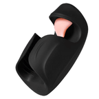 10 Tongue Licking Vibrations and 10 Beating Vibration Modes Penis Training Vibrator