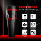 Handsfree Masturbator | Thrusting Sex Toy Vibrating Cup