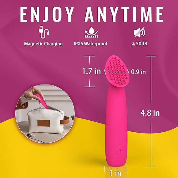 Bullet Vibrator for Women – 10 Modes Clit & Vulva Stimulator
