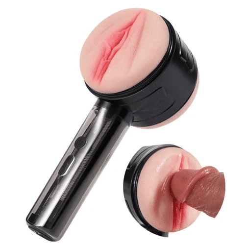 Eveandlove 10 Vibration Anal and Vaginal 2 in 1 Handheld Masturbator