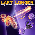 360° Penis Vibrator Stroker with 10 Suction & Vibration Modes Male Masturbator for Men