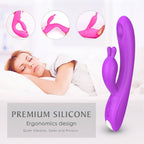 Rabbit Vibrator, Clitoris And G-Spot Dual Stimulation