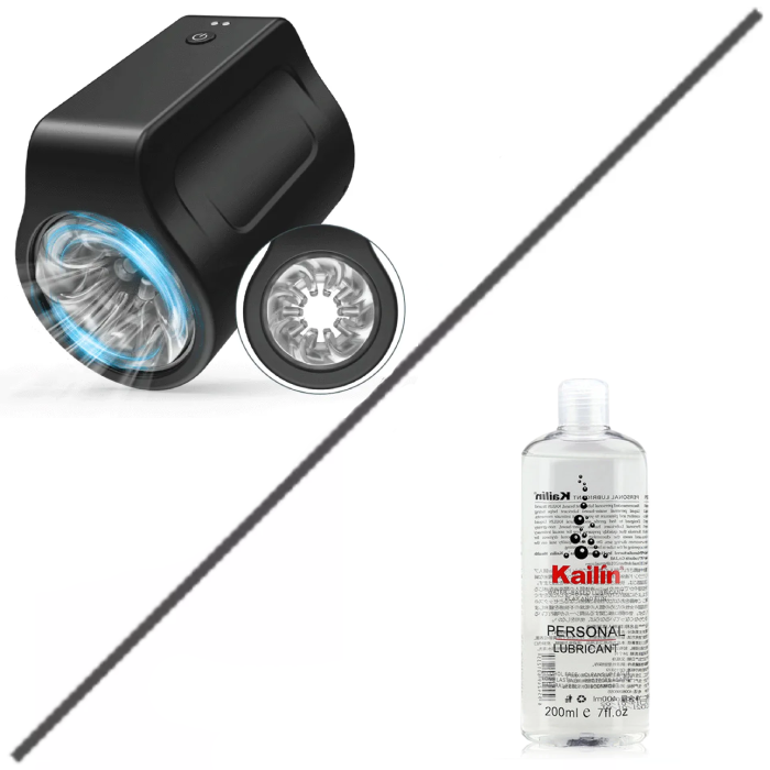 X2 - IPX8 Waterproof Rotary Stimulation Penis Exercise Masturbator