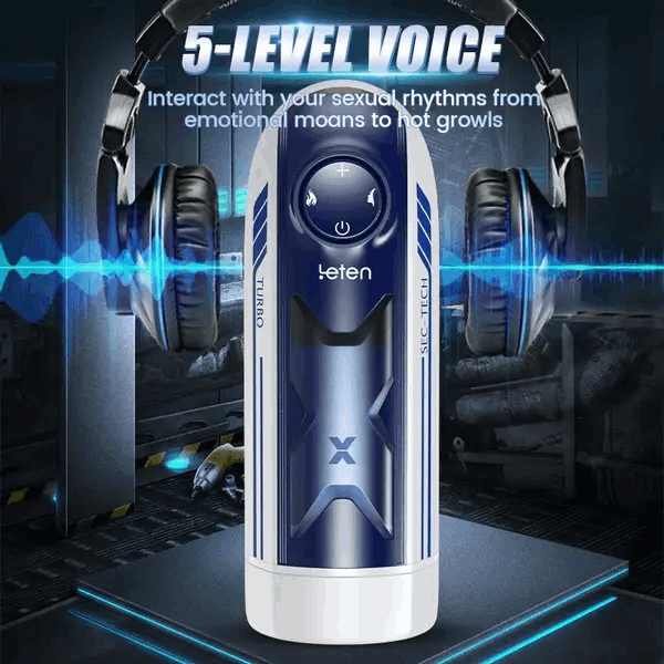 Optimus-700 Piston/min One Click Orgasm 10 Telescopic 5 Voices Masturbator