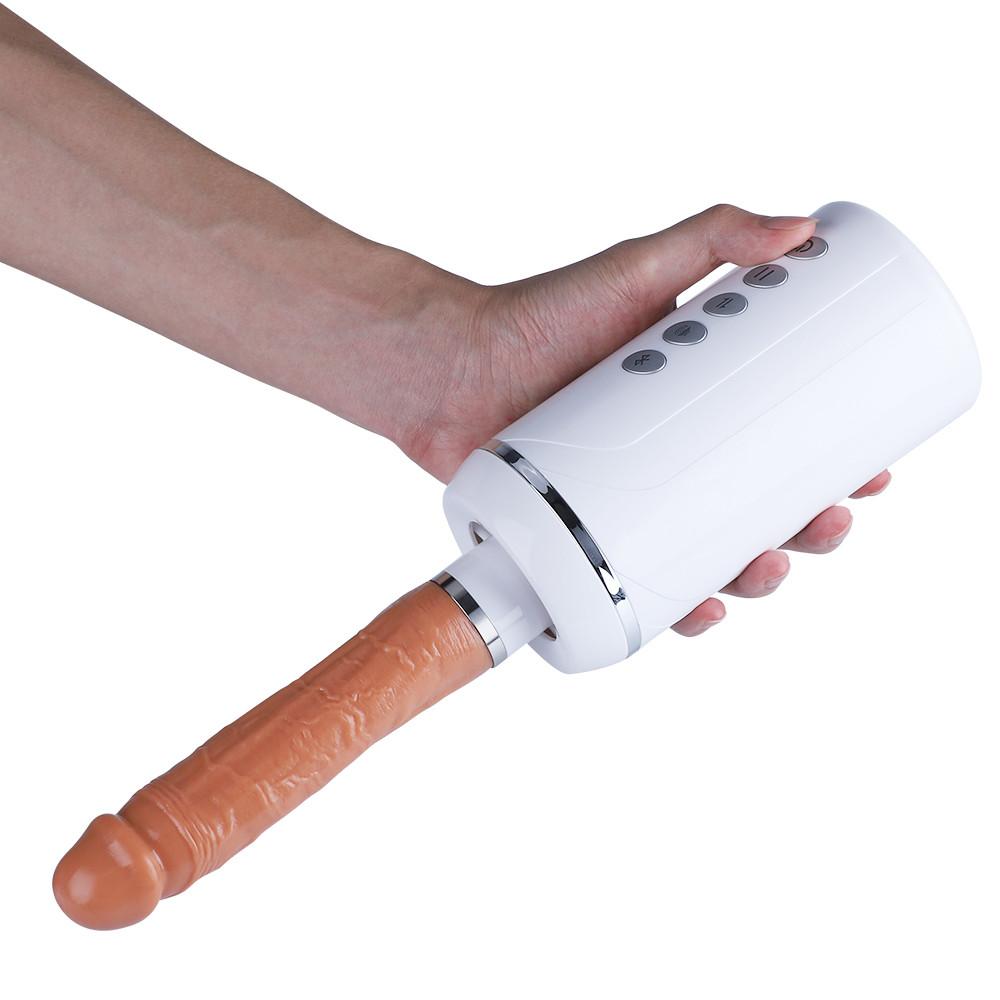 OMYSKY 6-Frequency 3-Speed Telescoping Voice Dildo