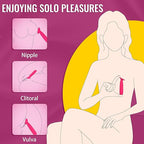 Bullet Vibrator for Women – 10 Modes Clit & Vulva Stimulator