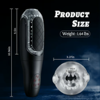 ROGUE - Pressure Plate Removable Blow Job Deep Squeeze 5 Sucking Handheld Masturbator