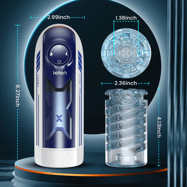 Optimus-700 Piston/min One Click Orgasm 10 Telescopic 5 Voices Masturbator