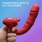 10 Intensities Ultimate G-Spot & Clitoral Delight G Spot Vibrator