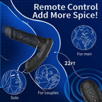 Inflatable Prostate Massager: 10 Vibration Modes, Heating & Remote-Controlled Expansion
