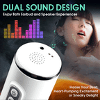 10 Squeezing Sucking Vibrating Sensations Free Lube Male Sex Toy