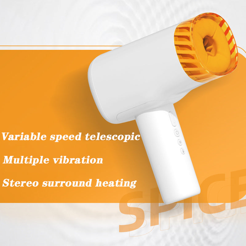 High-Grade S1 Telescopic Vibration Heating And Puffing Automatic Masturbator