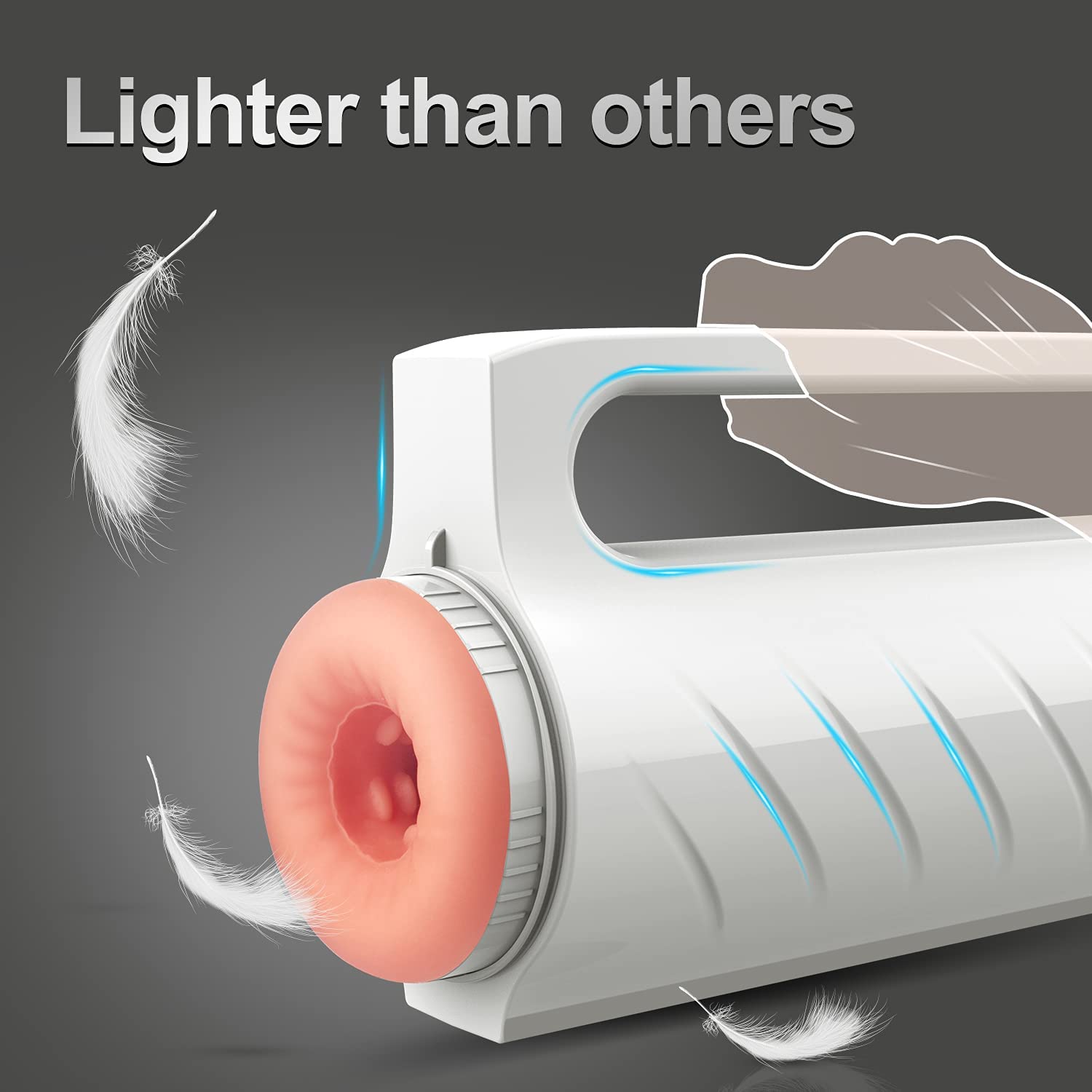 Male Masturbator with Suction & Vibration, Realistic 3D Textured Vagina Stroker, Sex Toys for Men