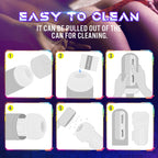 Vibrating Orgasm Waves Pleasure,Electric Machine Adult Sex Toys for Men with 6 Thrusting Vacuum Model