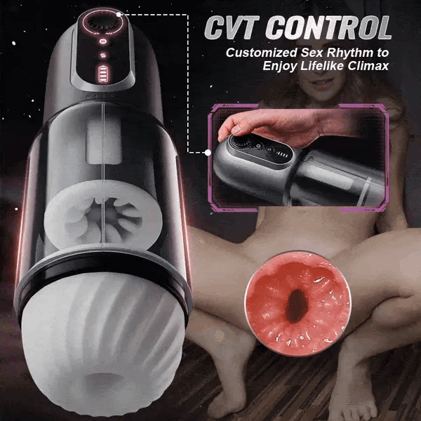 Godwin Stepless Variable Speed Masturbator Handsfree