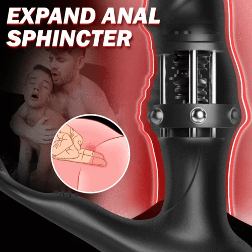 Blossom - 9 Wriggling Swaying Male Prostate Toy with Big Glans