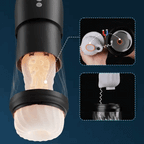 Ultra High Speed Male Masturbator Twisting Thrusting Vibrating