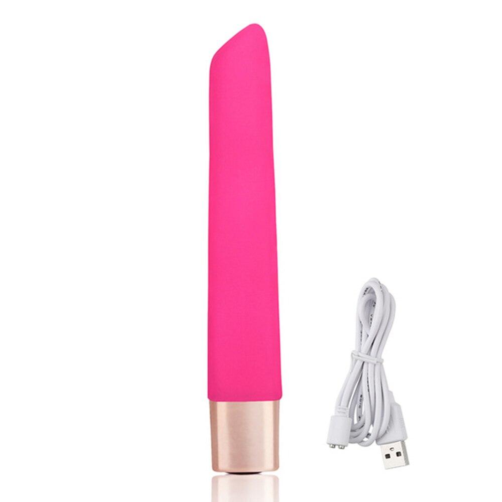 16 Speed Mini Bullet Vibrator G-Spot Clitoris Stimulator Vibrating Sex Toy For Women USB Rechargeable Adult Dildo Vibrador Femme